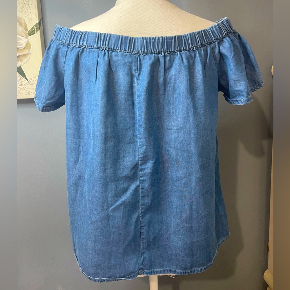 Denim top - Picture 3 of 6
